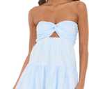 Forever 21 Women's Maxi Dress with Twist Front, Small