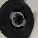 Fingerprint Door Lock, 6-in-1 Smart Door Knob with App Control/Fingerprints/IC Cards/Passwords/2 Keys, Fingerprint Door Knob Biometric Door Lock for Bedroom Apartment, Black