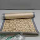 Macaron Silicone Baking Mats - Set of 2 - Full Size - 16.5 x 24, Non-Stick Macaron Mat for Perfect Baking - Dishwasher & Oven Safe, Ideal for Macarons, Cookies, Bread, and More