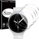 SiHPuoy 4 Pack for Samsung Galaxy Watch 8 Screen Protector 40mm Tempered Glass, HD Ultra-thin,Anti Scratch, Bubble Free, Case Friendly, Accessories Film for Galaxy Watch 8 40mm (Transparent)