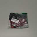 2PCS Velvet Hair Bows Hair Ribbon Clips Green Wine Red Big Fall Alligator Clips Hair Accessories for Women Girls Toddlers Kids Baby