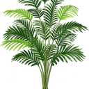 Der Rose 44" Fake Palm Tree Artificial Tree Faux Plant for Indoor and Outdoor Home Office Living Room Porch and Balcony Decor