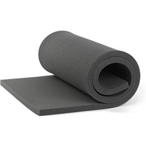 Comfort Fab - High-Density Upholstery Foam | Polyurethane Foam | Cut to Size | Outdoor & Indoor Use | Made in USA (1 x 24 x 72, Charcoal)