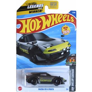 Hot Wheels Mazda MX-5 Miata, HW Dream Garage 2/5 [Gray] 1/250