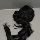 Soft Silk Doll H Wig /6 5.5-17.5cm Head Circumference y H - Decoration Doll Wig for Dolls, Soft and Silky L - Ideal for Doll Ecoration (Black)