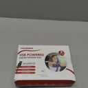 Elbow Heating Pad Wrap for Joint Pain USB Heated Elbow Brace for Tendonitis and Tennis Elbow Portable Moist Heat Therapy Elbow Sleeve Adjustable Temperature (Non-Chargeable)