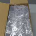 6 Pieces Nail Art Tip Storage Organizer Box with 10 Number Empty Spaces Transparent False Nail Tip Storage Case Container Clear Plastic Grid Box for Fingernail Crystal, Jewelry, Accessories