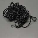 XiaZ Dog Camping Leash, 50ft Portable Overhead Trolley System for Dogs up to 200lbs, Dog Tie Out Cable, Camping, Parks, Outdoor Events,5 min Set-up,Black