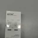 BESTTEN Matte Silver Dimmer Light Switch, Single Pole or 3-Way, Compatible with Dimmable LED, CFL, Incandescent and Halogen Bulb, 120VAC, Signature Collection Series, UL Listed