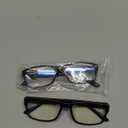 Gaoye +1.25 2-Pack of Reading Glasses - Blue-Light Filter, UV Protection - Readers with Rectangle Frames