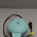 CROWNFUL Mini Waffle Maker, 4" Chaffle Maker with Compact Design, Easy to Clean, Non-Stick Surface, Recipe Guide Included, Perfect for Breakfast, Dessert, Sandwich, or Other Snacks