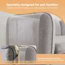 Cat Scratch Furniture Protector - Cat Scratch Deterrent Furniture Protectors for Sofa, Counters, Doors-Couch Corner Protectors for Cats (13" x 32FT)