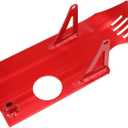 GREHUA Pit Bike Skid Plate Compatible With CRF50 CRF70 XR50 Coolster QG50 QG210 RFZ110 RFZ125 TaoTao DB10 DB14 DB17 SSR SSR110 SSR125 Lifan 50cc 70cc 90cc 110cc 125cc 140cc Aluminum Dirtbike Parts Red