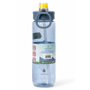 Manna™ Push™ Water Bottle - Blue, 39 oz