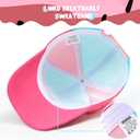 Kids Baseball Hat Unicorn Girls Baseball Cap Toddler Trucker Hat Girls Hats for Kids Ages 4-8 (Pink)
