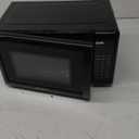 Emerson MW7302B Compact Countertop Microwave Oven with Touch Control, LED Display, 700W, 10 Power Levels, 6 Auto Menus, Glass Turntable and Child Safe Lock, 0.7 Cu., Ft. Black