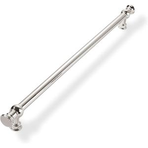 1 Pack 28*48inch Hole Center Appliance Pulls Polished Nickel Cabinet Pulls Solid Heavy Duty Pull Cabinet Hardware Handle for Kitchens cabinets Dressers Pull for Bathroom