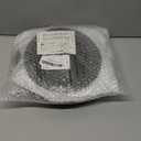 4 Pack Black Porcelain Burner Drip Pan By AMI PARTS - Replacement for Ge Hot-point Range Cooktop Includes 1 8-Inch and 3 6-Inch Drip Pans