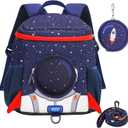 Rocket Kids Backpack with Safety Leash,Anti-lost Children Toddler Backpack for Boys Girls Baby 3-6 Years
