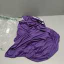 Purple Arch Cover 6.6FT Spandex Fitted Wedding Arch Stand Covers Round Top Chiara Arch Covers Stretchy Backdrop Cover for Birthday Party Ceremony Banquet Decoration