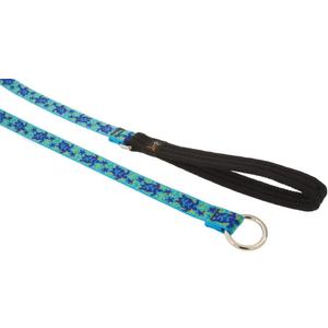 LupinePet Originals 3/4" Turtle Reef 6-Foot Slip Lead/Leash for Dogs, 3/4" wide slip lead, 6-foot, O-ring