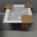Zurn FD2375-NH3-H FD2375 12"x12" Floor Sink Body & Dome Strainer, 6" Sump Depth, 3" No-Hub, with Half Grate