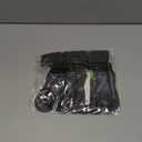 EXPAWLORER 6PCS Anti-Slip Dog Socks to Prevent Licking Paws,Dog Shoes for Hot Pavement,Best Paw Protector Traction Control on Hardwood Floor,Dog Booties for Puppy Small Medium Large Senior Dogs (Black and Grey)