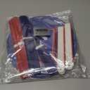 Blue Red Graduation Party Decoration Class Banner Hanging Pom Poms Flowers High School College Grad Supplies