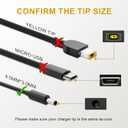 BIYTC 90W AC Adapter Compatible with Dell Optiplex 9020 7050 7010 7040 3050 7060 5050 5060 7070 7080 5070 5090 5080 3080 3040 3020 3070 3090 3046 Micro Desktop Power
