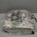 Ileading Hallway Runner Rug 2x10 Vintage Boho Floral Non Slip Longer Kitchen Floor Mat Machine Washable Carpet Non-Shedding Soft Faux Wool Throw Rug for Entryway Bedroom Livingroom(Grey&Brown)