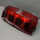 Tail Light Assembly Compatible with 2007-2014 Chevy Suburban/Tahoe Tail lights Rear Brake Lamp with Bulbs and Wiring Harness, Driver Side