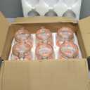 Encheng 16 oz Glass Jars With Airtight Lids And Leak Proof Rubber Gasket,Wide Mouth Mason Jars With Hinged Lids For Kitchen,Glass Storage Containers 6 Pack