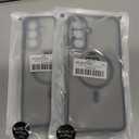 Fin2feel for Samsung Galaxy A36 5G Case Magnetic, Galaxy A36 Phone Case with Screen Protector [Compatible with MagSafe], Matte Back Slim Shockproof Protective Case for Samsung Galaxy A36, Black, Pack Of 2 