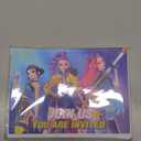 16pcs Demon Movie Hunters Birthday lnvitation Cards Gift Cards with Envelopes for Demon Movie Hunters Theme Party Supplies