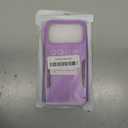 Designed for iPhone 17 Pro Max Case, Dual Layer Heavy Duty Shockproof Protective Phone Cases Cover, Military Grade Drop Protection, Purple