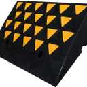 BESEA Rubber Curb Ramp 6" inch High 23.6" Length (Heavy Duty Ramp, 1PCS), for Driveway Curb Ramp Car Motorcycle Loading Dock Truck Pickup Truck Threshold Ramp(6 inch Height, Capacity 60000lbs)-1pack