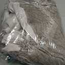 Light Taupe Chenille Throw Blanket for Couch BedSoft Cozy Throw Blanket with Handmade Fringe, Decorative Blanket for Sofa Chair Living Room for Gift (50 x 60")