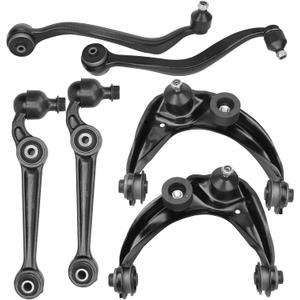 IRONTEK 6pcs Front Upper&Lower Control Arms w/Ball Joints for 2007-12 for Ford Fusion, 2007-12 for Lincoln MKZ, 2007-11 for Mercury Milan, Front Suspension Kit K620492 K620493 K620149 K620636 K620635