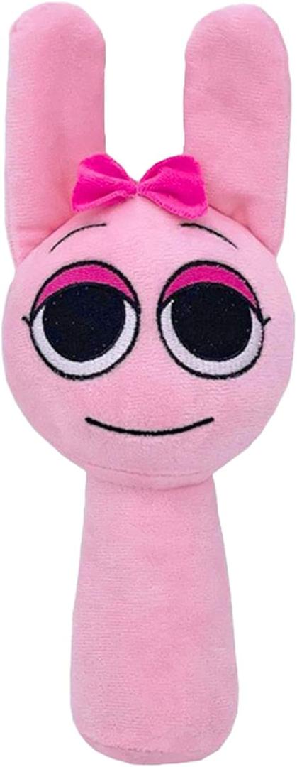 Sprunky Plush, Pinki Plushies Cute Stuffed Animals Pillow Plush Figure Sprunky Toys Doll Fun Gifts for Kids Adult Playtime Christmas Birthday(Pink)