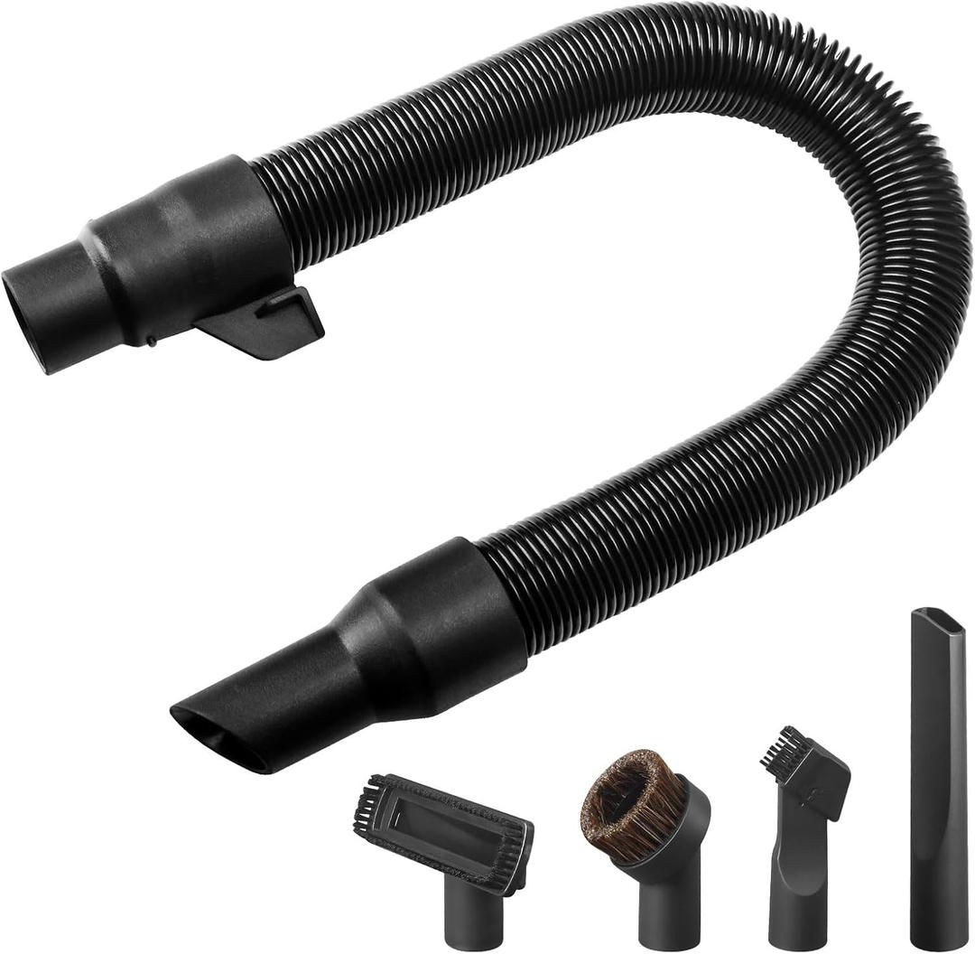 14-37-0105 18v/28v Wet/Dry Vac Hose Assembly for Milwa 18V Vacuum 0880-20 0970-20 w/Attachments Adapter Kit (Internal Storage)