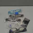 Gaoye Professional Reading Glasses for All Day - Computer Readers with Blue Light Protection - Value Pack (A1-5 Pack Mix Color) +1.