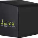 Hip Thrust Machine & Glute Bridge Exercise Machine, Hip Thrust Bench Booty Workout Box Platform for Home Gym Total Body Workout.