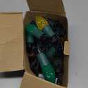 20-Pack Solar C9 Multi-color Garden Stake Lights for Christmas Tree, Garden, Patio, Yard, Pathway