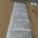 Howeall 30"W x 14"H [Duct Opening Size] Steel Return Air Grille, Air Return Vent Cover for Ceiling and Sidewall - HVAC Air Vent Covers - [Outer Dimensions: 31.75"W x 15.75"H]