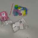 American Mahjong Set, Mahjong Tiles Set, Red Bag, 166 White Tiles, 4 All-in-One Rack/Pushers (Ma Jong, Mah-Jongg, Majiang)