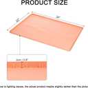 uxcell Waterproof Under Sink Mat for Kitchen, 34" x 22" Silicone Under Sink Liner Drip Tray Organizer Mats for Kitchen Bathroom Cabinet, Pet Feeding Mats, Pink