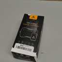 Hikenture Camping Pillow with Removable Cover - Ultralight Inflatable Pillow for Neck Lumbar Support - Upgrade Backpacking Pillow - Washable Travel Air Pillows for Camping, Hiking, Backpacking (Black)