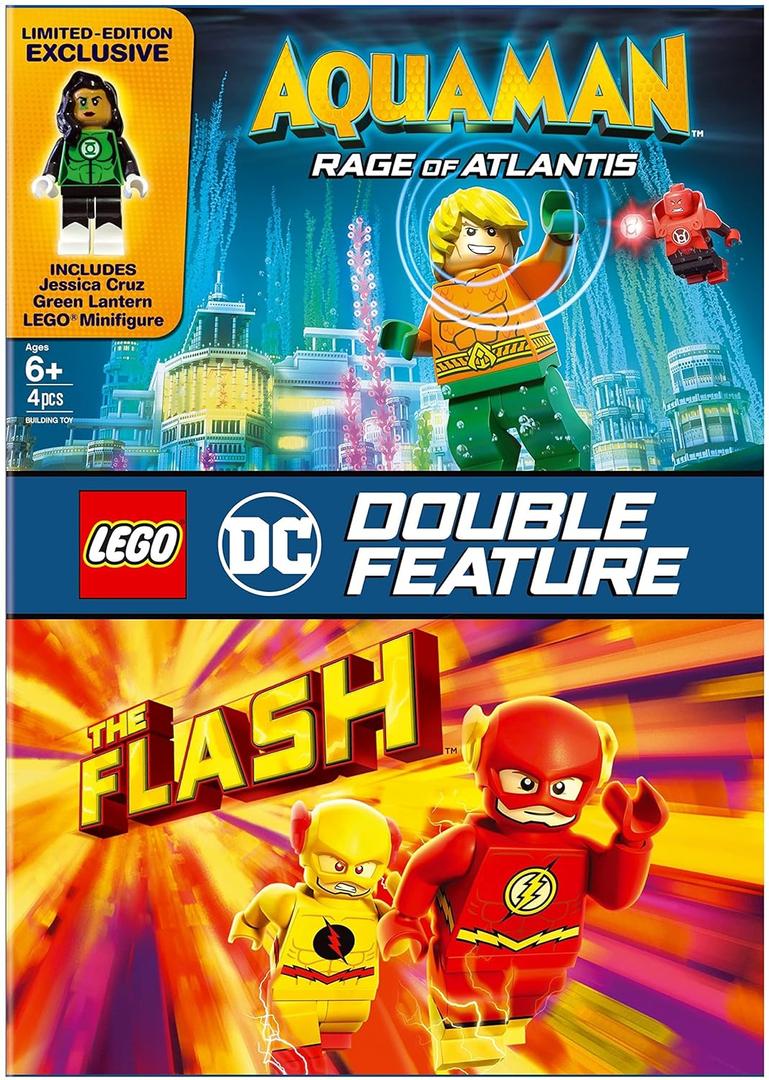 LEGO DC Super Heroes: Aquaman / The Flash (DBFE/DVD w/Figurine)
