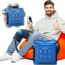 KONGZEE Ice Machine for Knee After Surgery, Cold Therapy Machine Portable Cooling Universal Cold Packs System for Pain Relief/Knee/Shoulder