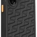 Slimcase Sport X Series Case for Samsung Galaxy S25 Ultra, Non-Yellowing, Diamond Clear, Military Grade Drop Protection, Shockproof Airbag, Anti-Scratch (Black)